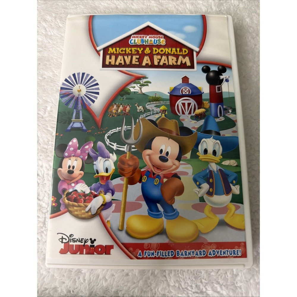 Mickey Mouse Clubhouse Mickey & Donald Have a Farm DVD Disney 2012 Barnyard
